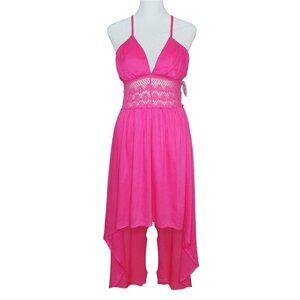 Jolie & Joy Hi Low Halter Dress